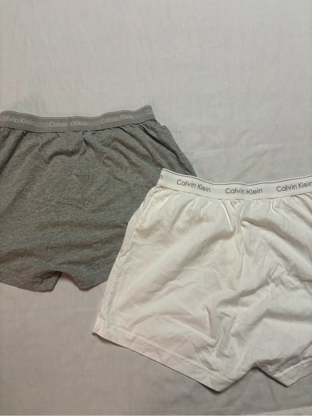 Calvin Klein Men’s Boxer Briefs - Gray & White